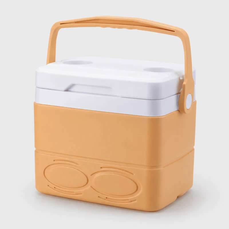 Kühlbox tragbar mit Griff für Camping