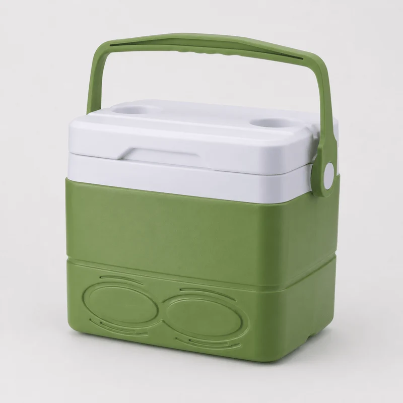 Kühlbox tragbar mit Griff für Camping