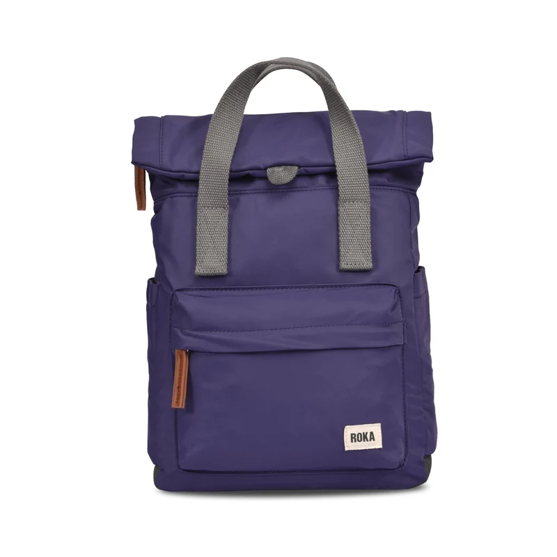 ROKA Canfield B Mulberry Kleine Tasche aus recyceltem Nylon