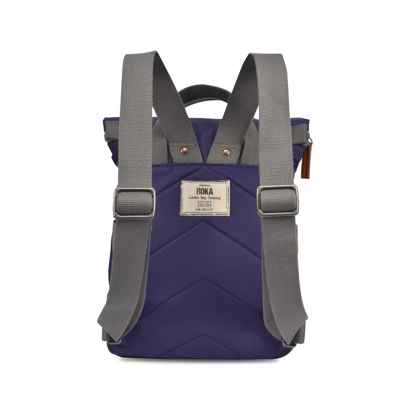 ROKA Canfield B Mulberry Kleine Tasche aus recyceltem Nylon