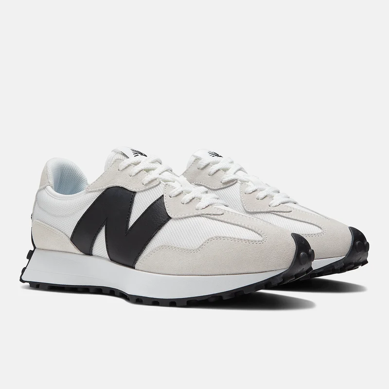 New Balance Unisex 327 Fashion Trainer – Weiß / Schwarz
