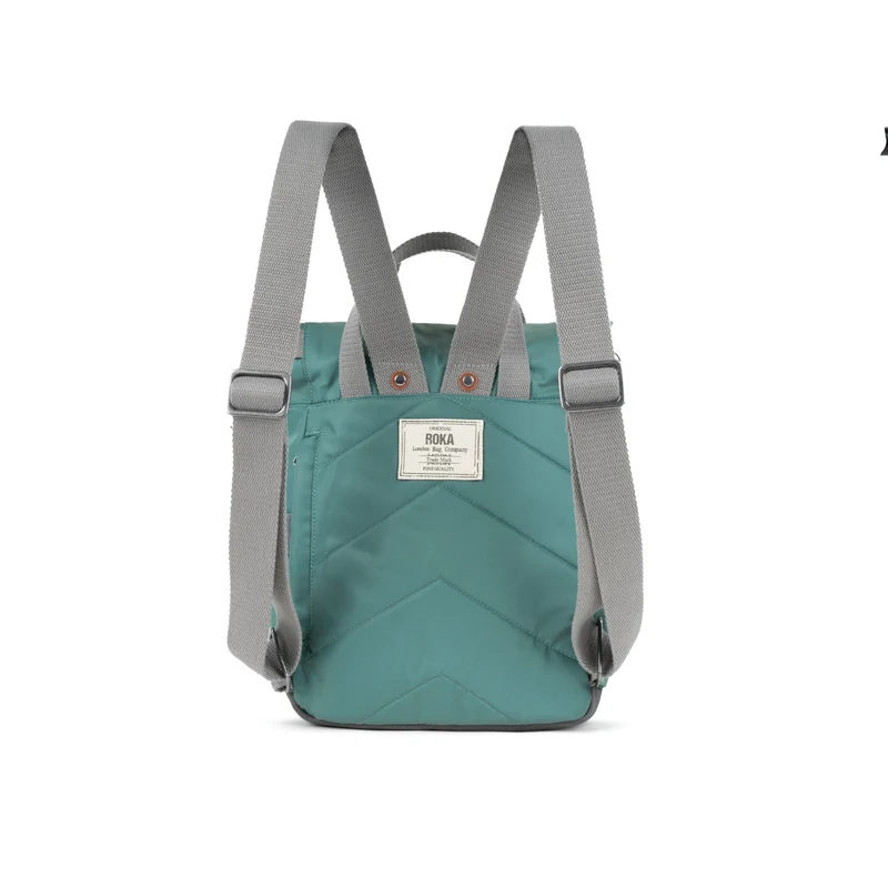 ROKA Canfield B Sage Kleine Tasche aus recyceltem Nylon