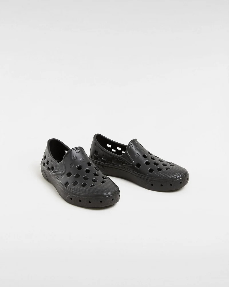 VANS Kinder TRK Slip-On-Schuhe – Schwarz
