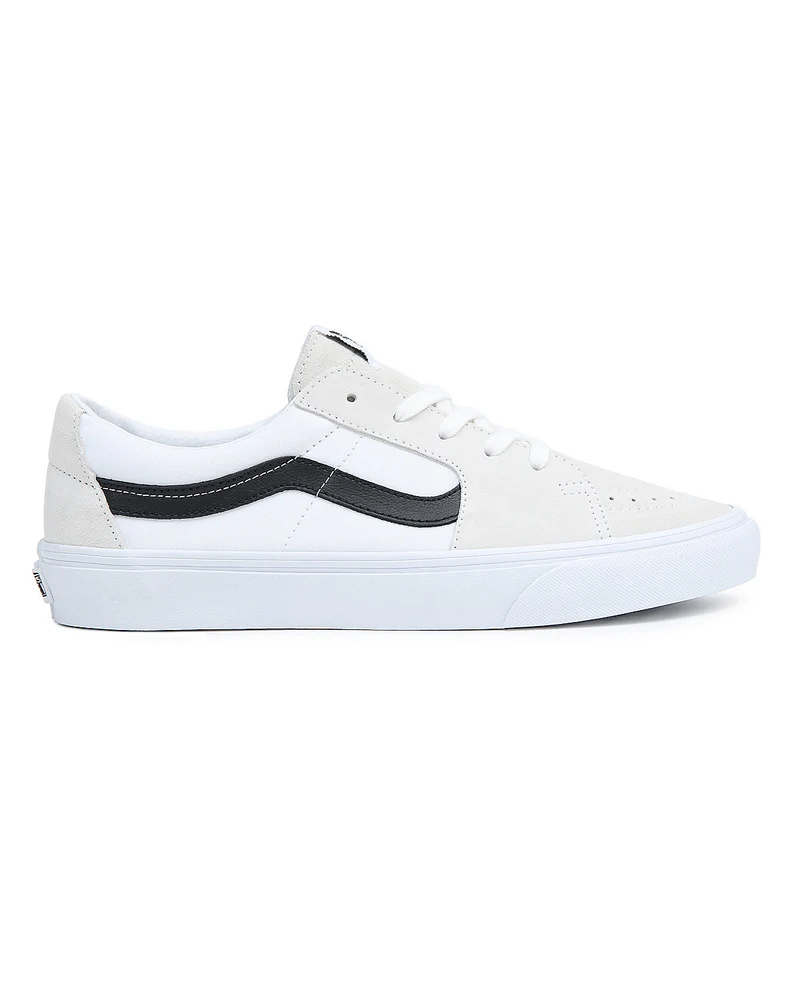 VANS Unisex-Sneaker Sk8-Low – Weiß / Schwarz