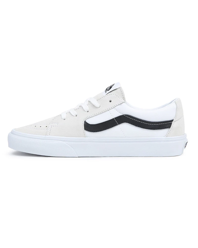 VANS Unisex-Sneaker Sk8-Low – Weiß / Schwarz