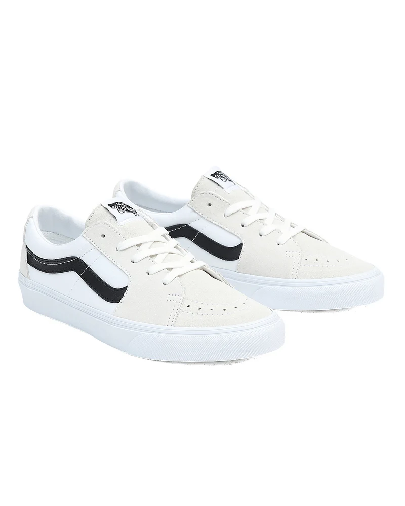 VANS Unisex-Sneaker Sk8-Low – Weiß / Schwarz