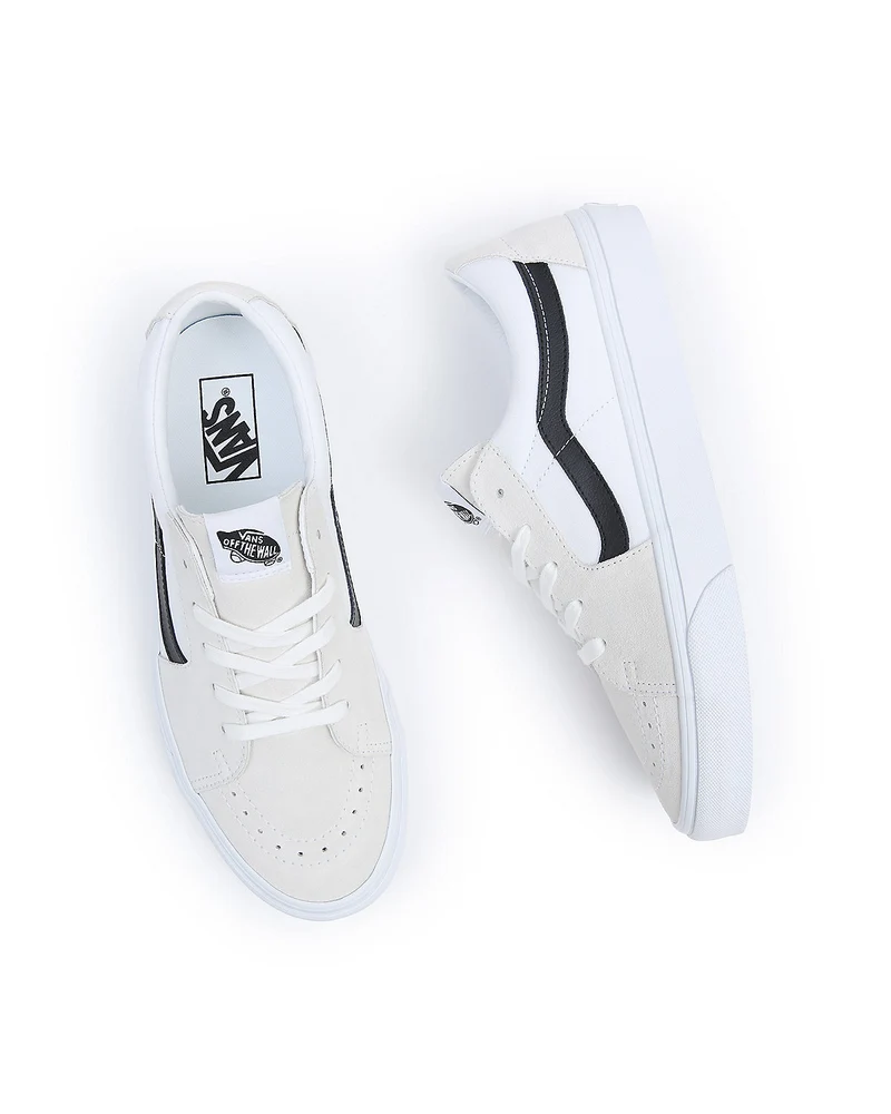 VANS Unisex-Sneaker Sk8-Low – Weiß / Schwarz