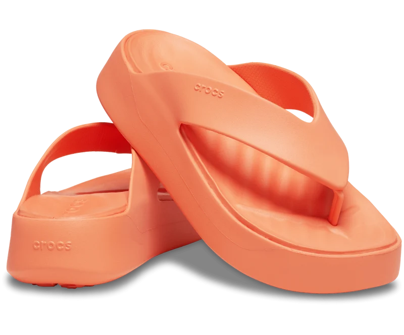 Crocs Unisex Getaway Plateau Flip Flop - Sunkissed
