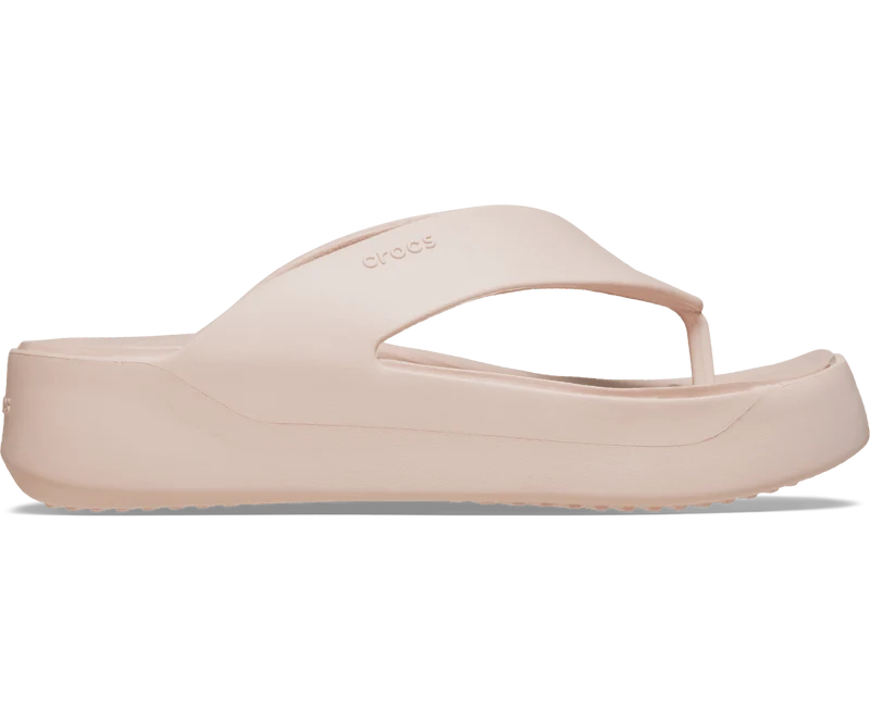 Crocs Unisex Getaway Plateau Flip Flop - Blasses Quarz