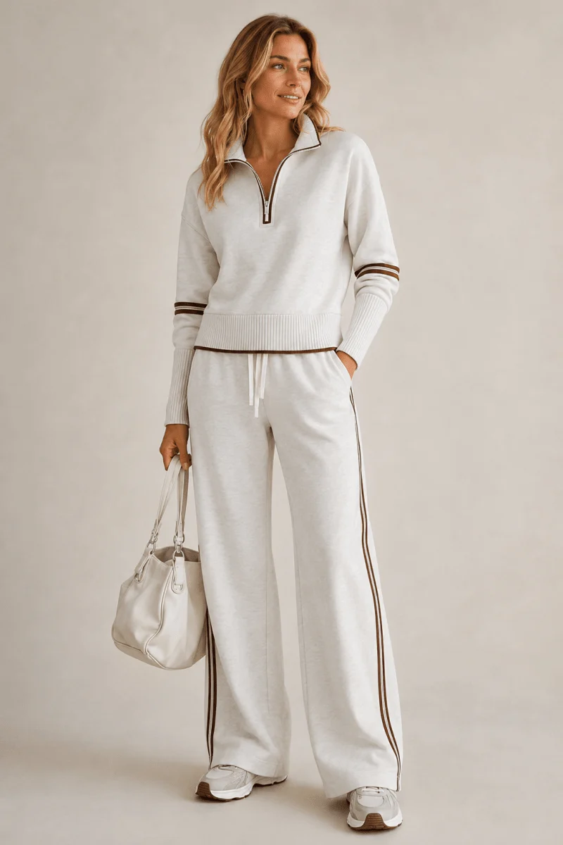 Damen Zweiteiler mit Weiter Hose