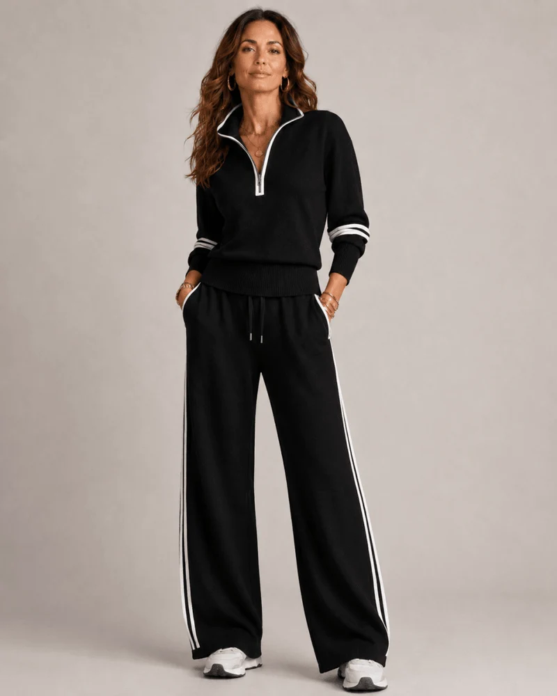 Damen Zweiteiler mit Weiter Hose