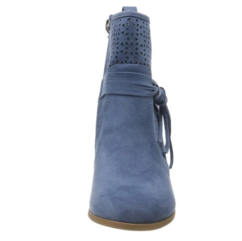 Refresh Damen-Stiefelette – Blau