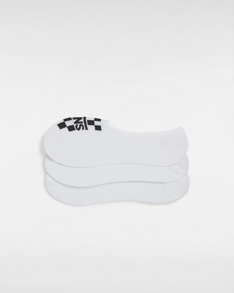 VANS Klassische Herren-Canoodle-No-Show-Socken (3 Paar) – Weiß