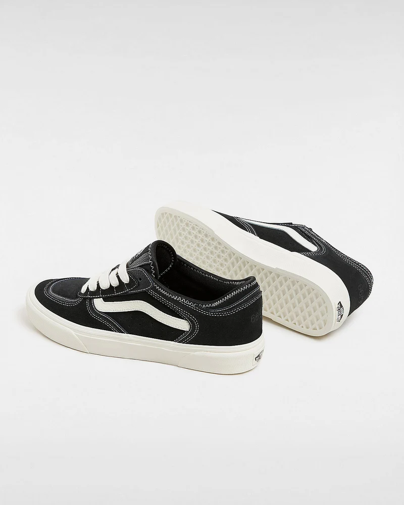 VANS Unisex Rowley Classic Trainer – Schwarz / Marshmallow