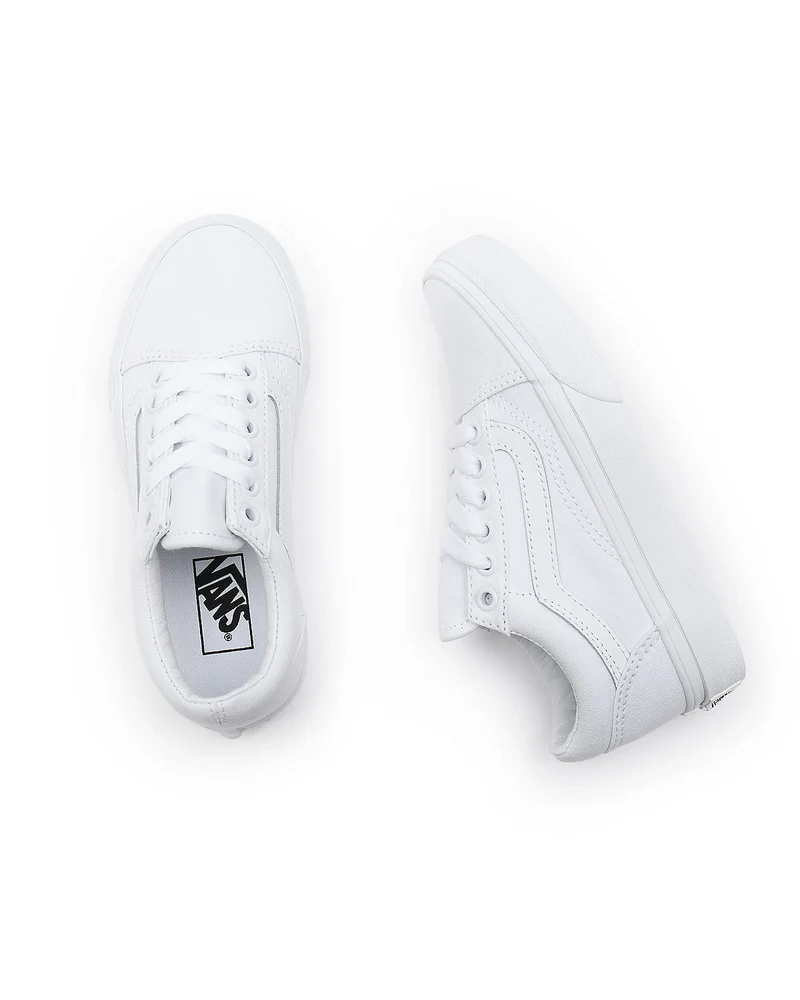 VANS Old Skool-Turnschuhe für Kinder – True White