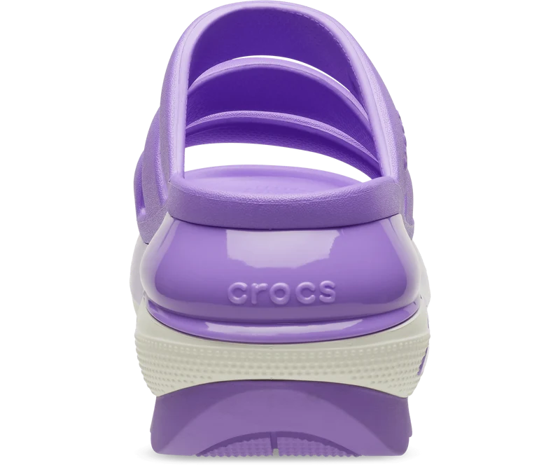 Crocs Unisex Classic Mega Crush Sandale mit Dreifachriemen - Galaxy Purple