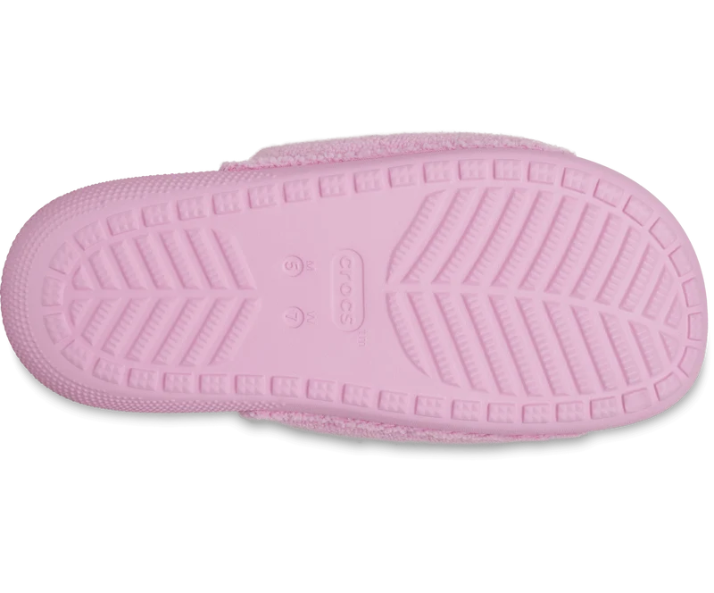 Crocs Unisex Klassische Handtuch-Slipper - Rosa Tweed