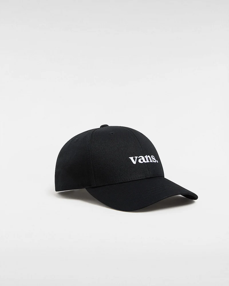 VANS Unisex 66 Strukturierte Jockey-Kappe – Schwarz