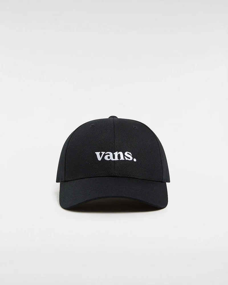 VANS Unisex 66 Strukturierte Jockey-Kappe – Schwarz