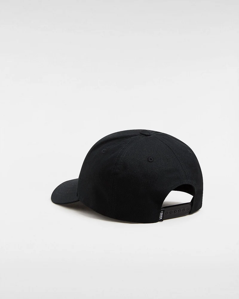 VANS Unisex 66 Strukturierte Jockey-Kappe – Schwarz