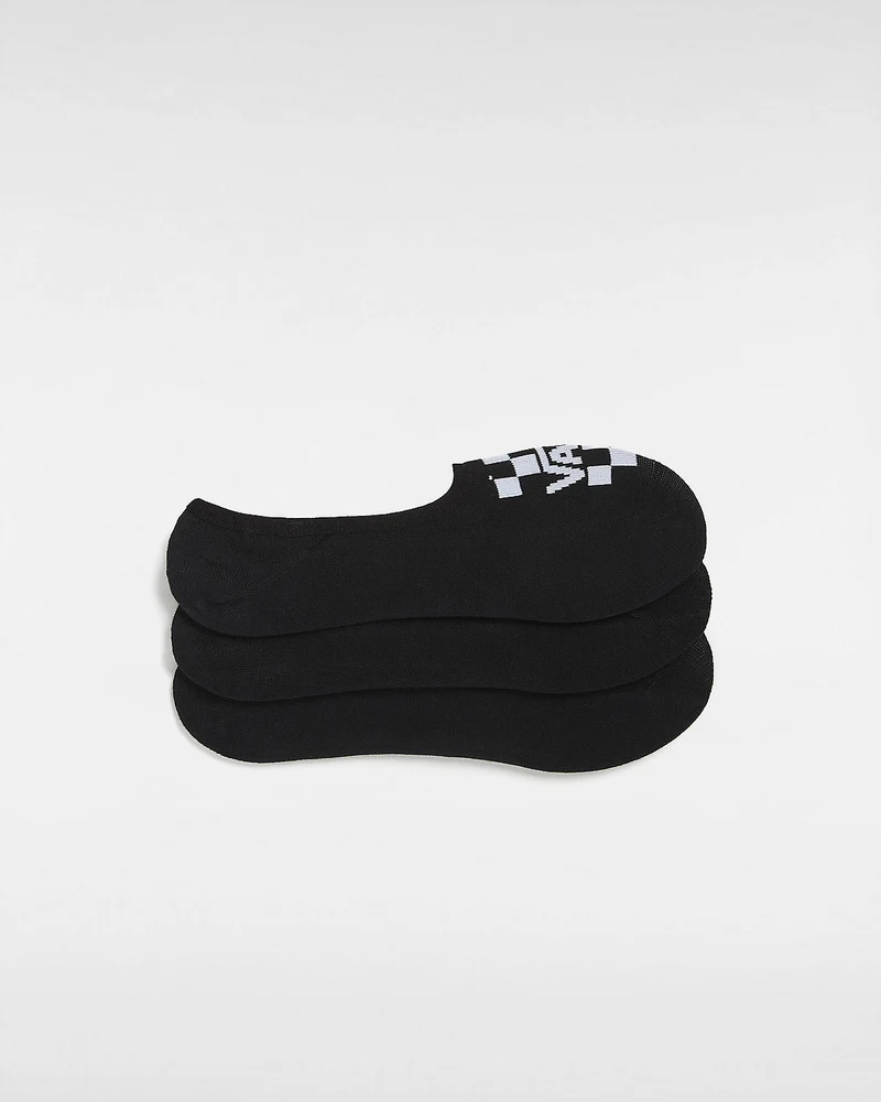 VANS Klassische Herren-Canoodle-No-Show-Socken (3 Paar) – Schwarz