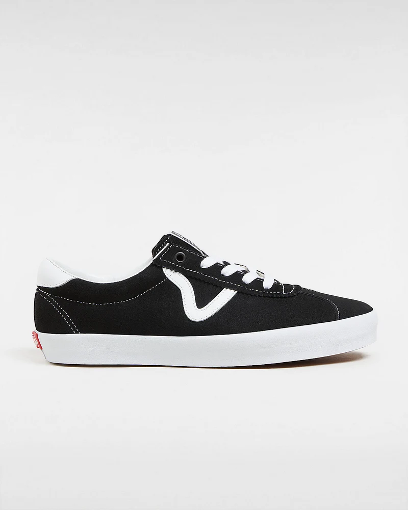 VANS Unisex-Sport-Low-Sneaker – Schwarz / Weiß