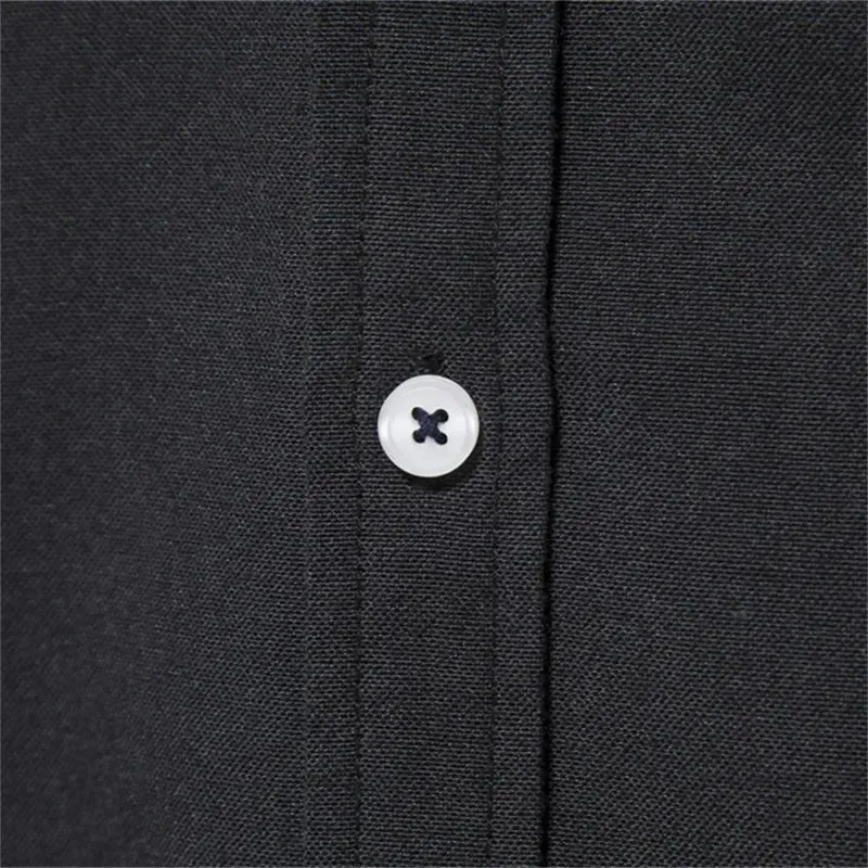 Herren Slim Fit Hemd mit Kontrastkragen