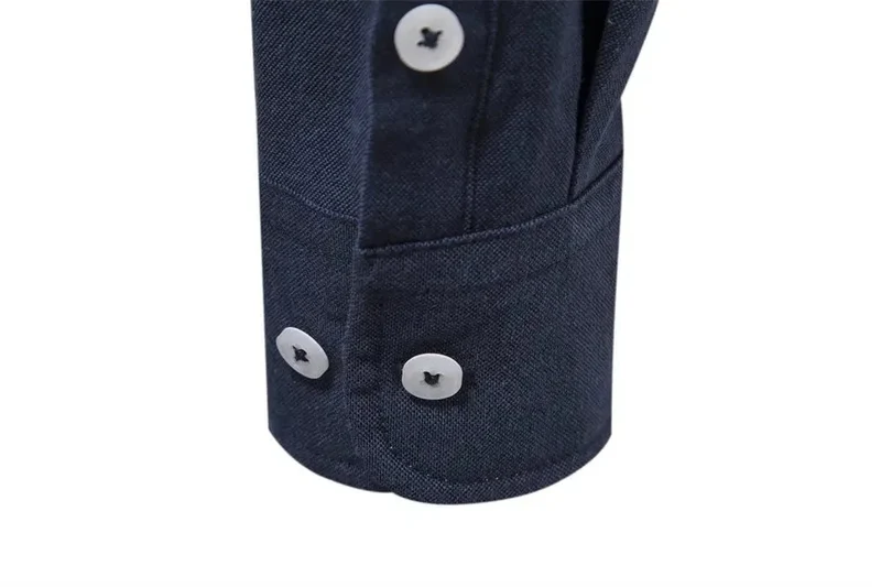 Herren Slim Fit Hemd mit Kontrastkragen