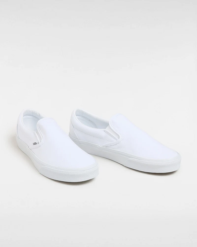 VANS Klassische Unisex-Slip-On-Sneaker – True White