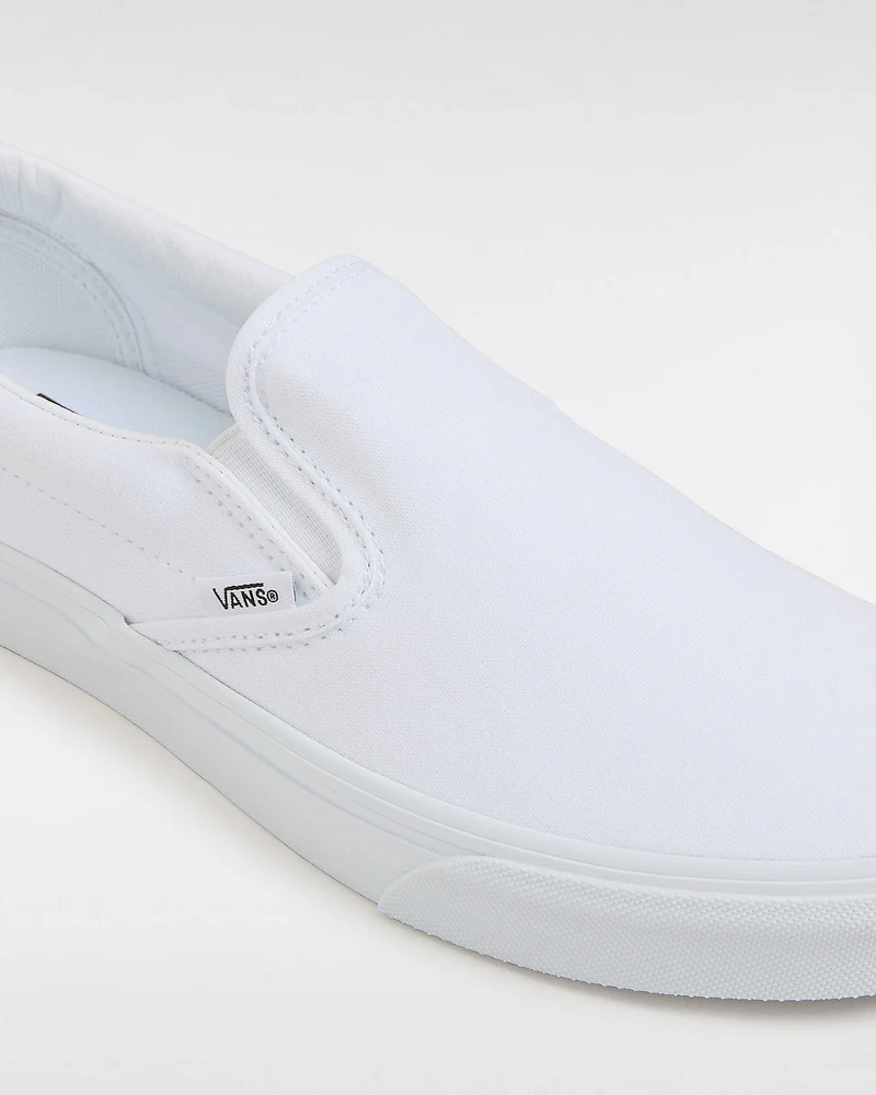 VANS Klassische Unisex-Slip-On-Sneaker – True White