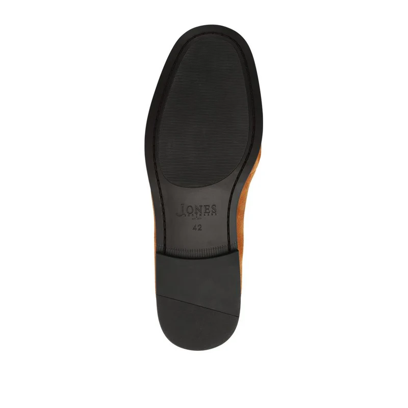 Quadir Slip On Leather Penny Loafers - QUADIR / 328 620 - Tan Suede