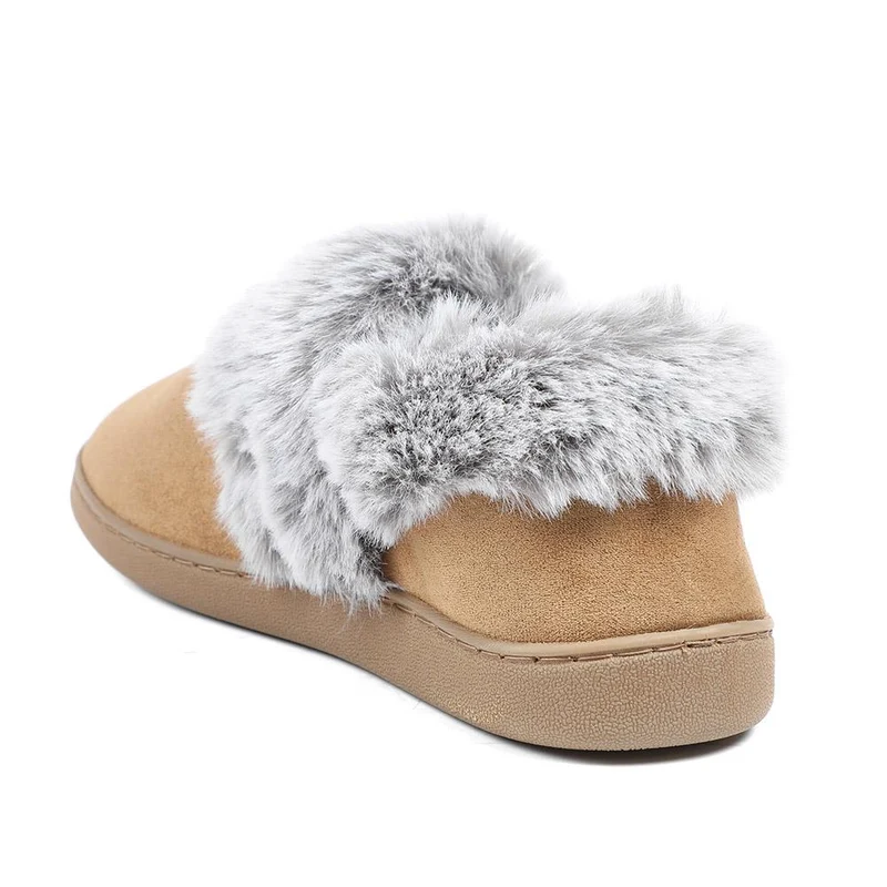 Wide Fit Soft Full Slippers - GALOP42015 / 328 608 - Chestnut