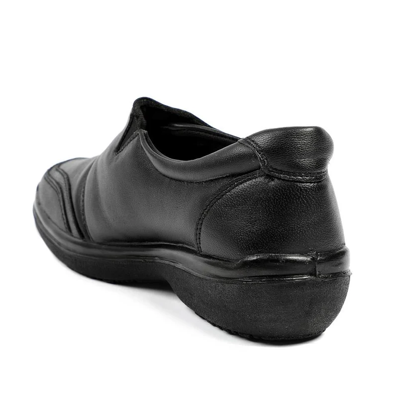 Wide Fit Leather Touch Fasten Monk Shoes - RAJA42000 / 328 598 - Black