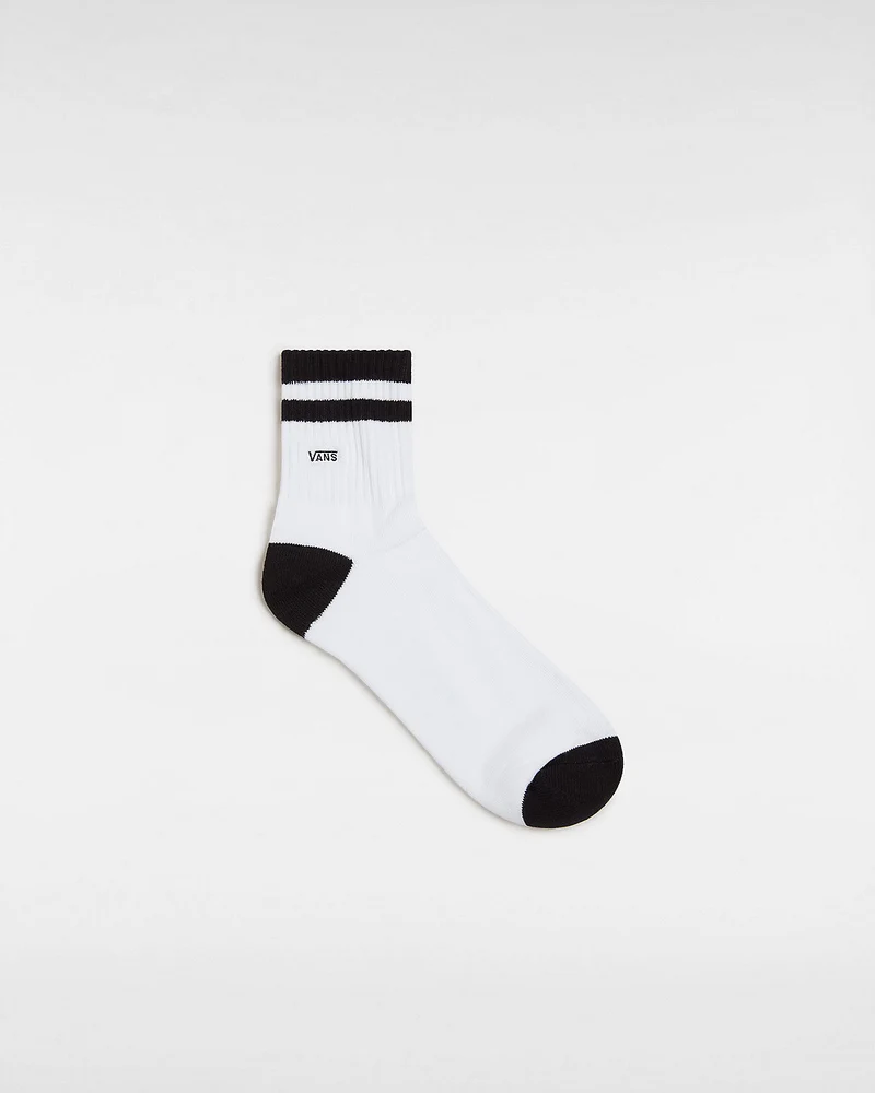 VANS Herren-Half-Crew-Socken (1 Paar) – Weiß / Schwarz