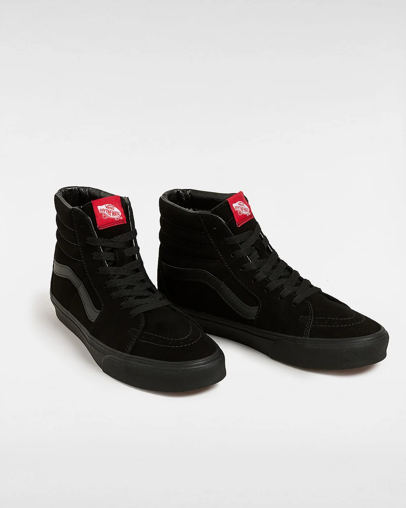 VANS Unisex-Sk8-Hi-Turnschuhe – Schwarz / Schwarz