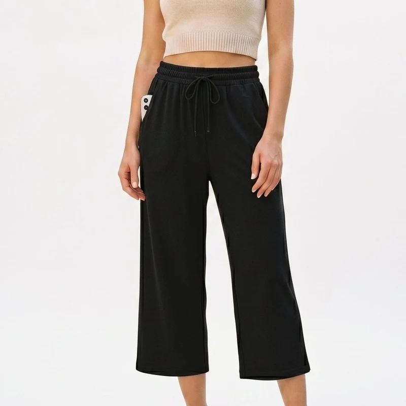 Damen Culotte in 3/4-Länge mit Taschen