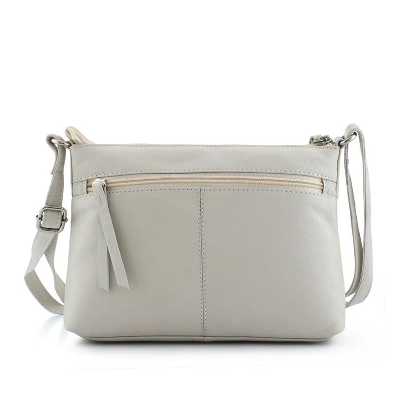 Daily Zip Up Crossbody Bag - JWNBG41007 / 327 767 - Cream