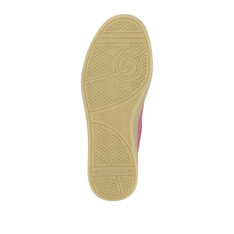 Striped Leather Trainers - DRS41506 / 326 860 - Pink