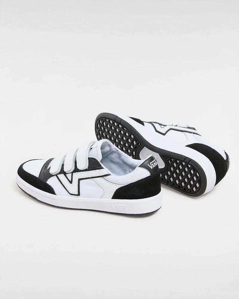 VANS Unisex-Lowland-ComfyCush-Turnschuhe – Schwarz/Weiß