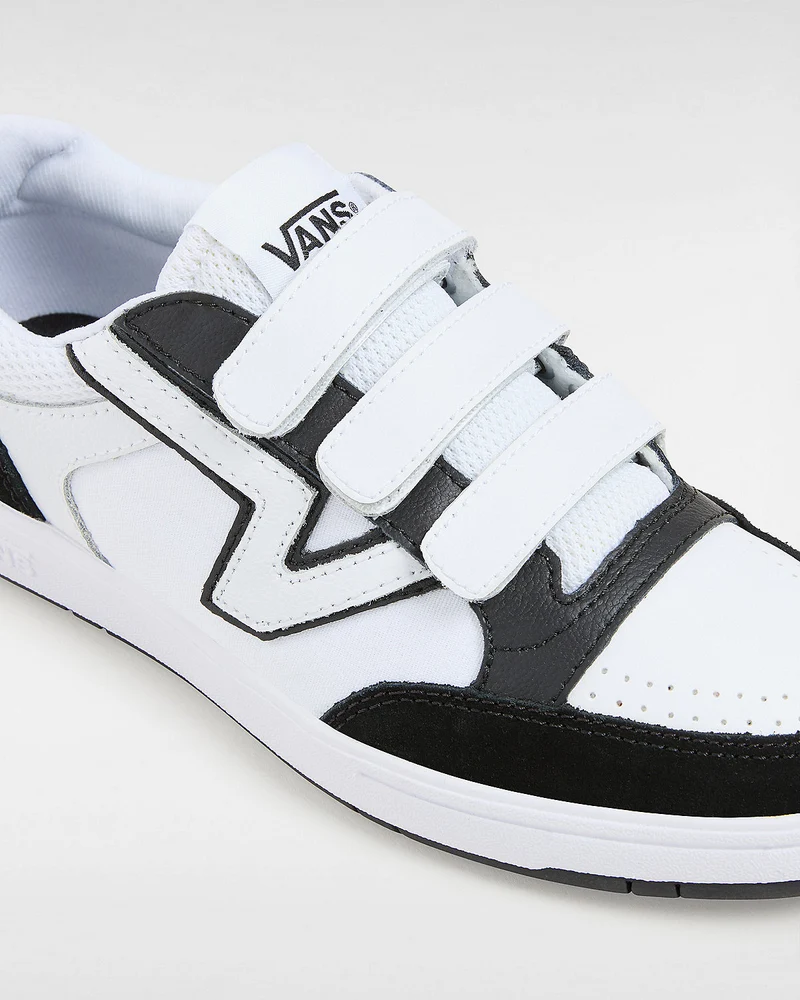 VANS Unisex-Lowland-ComfyCush-Turnschuhe – Schwarz/Weiß