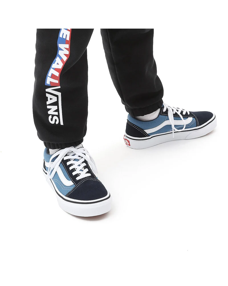 VANS Kinder-Old-Skool-Turnschuhe – Marineblau/True White