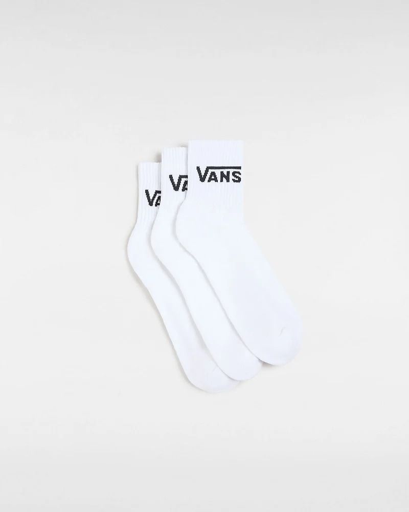 VANS Klassische Herren-Crew-Socken (3 Paar) – Weiß