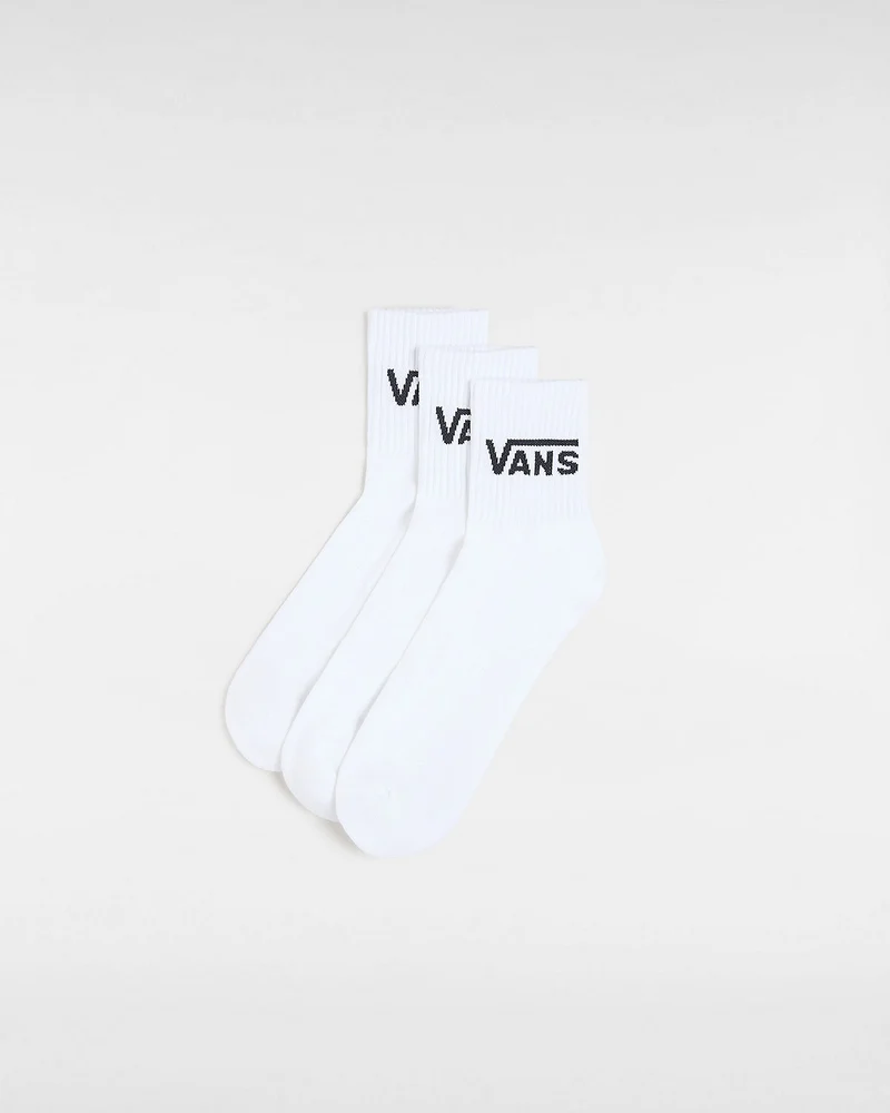 VANS Klassische Herren-Crew-Socken (3 Paar) – Weiß
