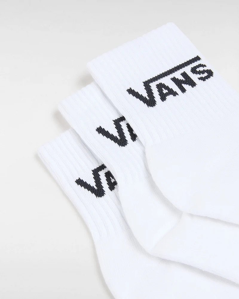 VANS Klassische Herren-Crew-Socken (3 Paar) – Weiß