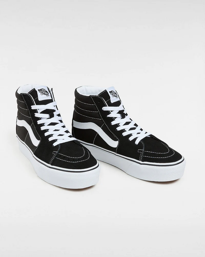 VANS Unisex-Sneaker Sk8-Hi Platform 2.0 – Schwarz/True White