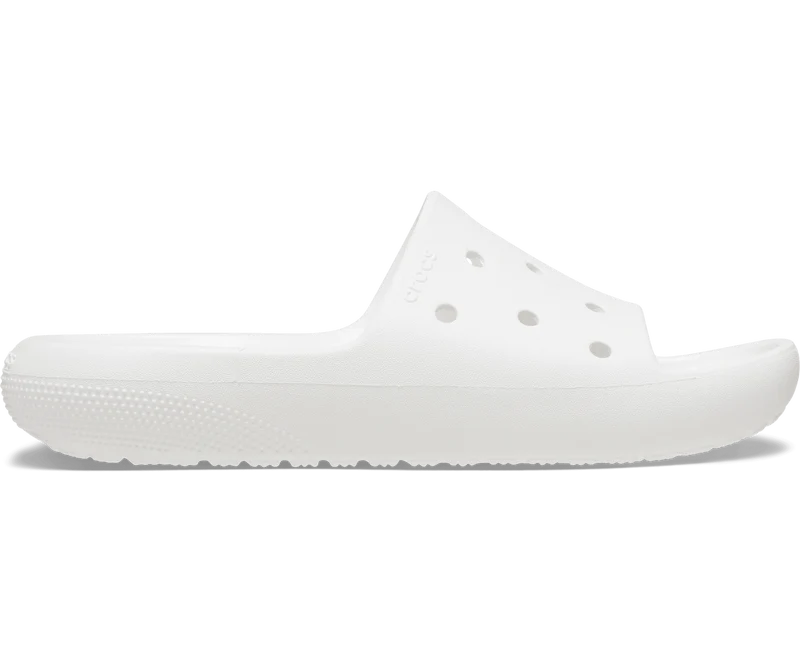 Crocs Unisex Classic 2.0 Slide - Weiß