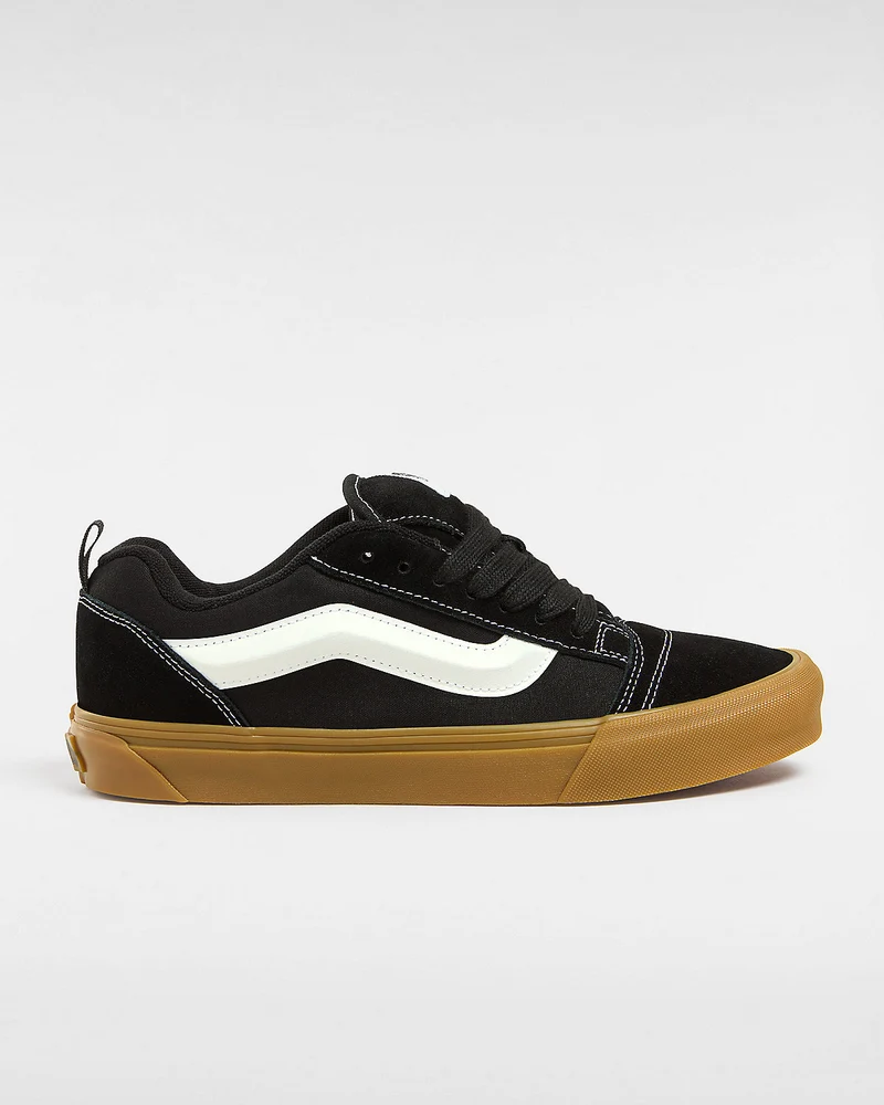 VANS Unisex-Knu-Skool-Trainer – Schwarz/Gummi