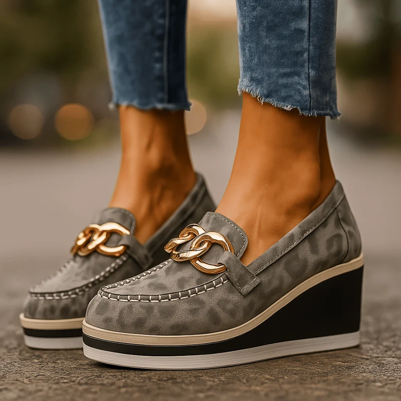 Lässige Slipper Bequeme Stilvolle Schuhe