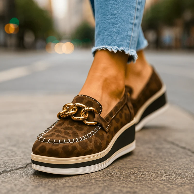 Lässige Slipper Bequeme Stilvolle Schuhe