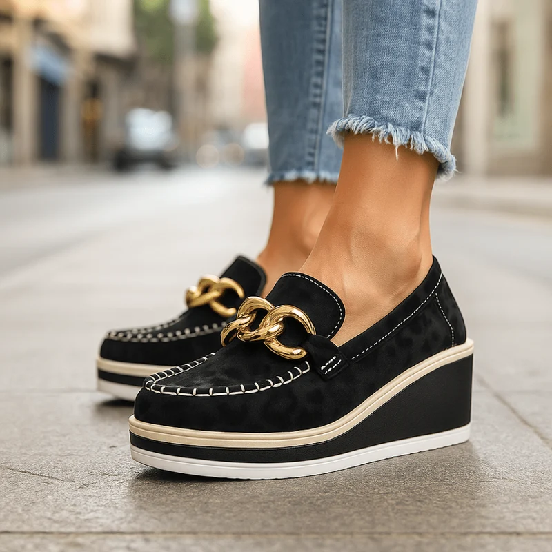 Lässige Slipper Bequeme Stilvolle Schuhe